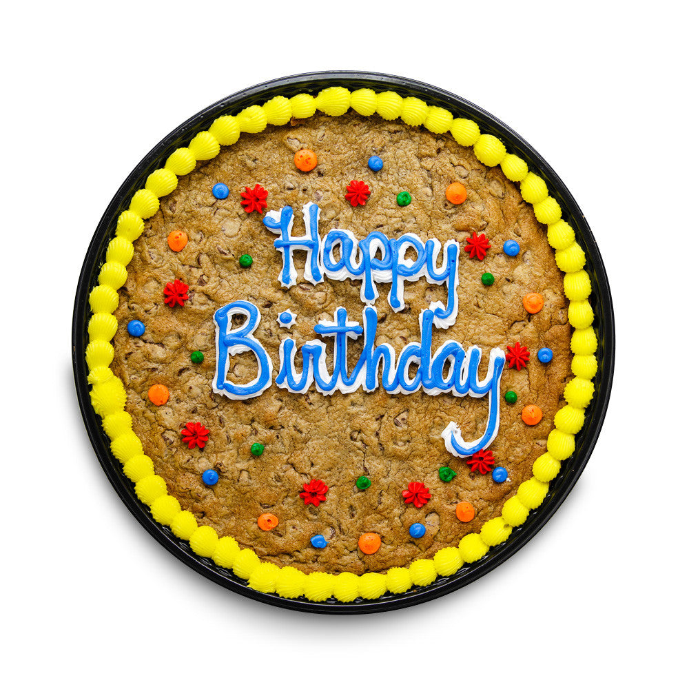 Happy Birthday Custom Cookie Cake