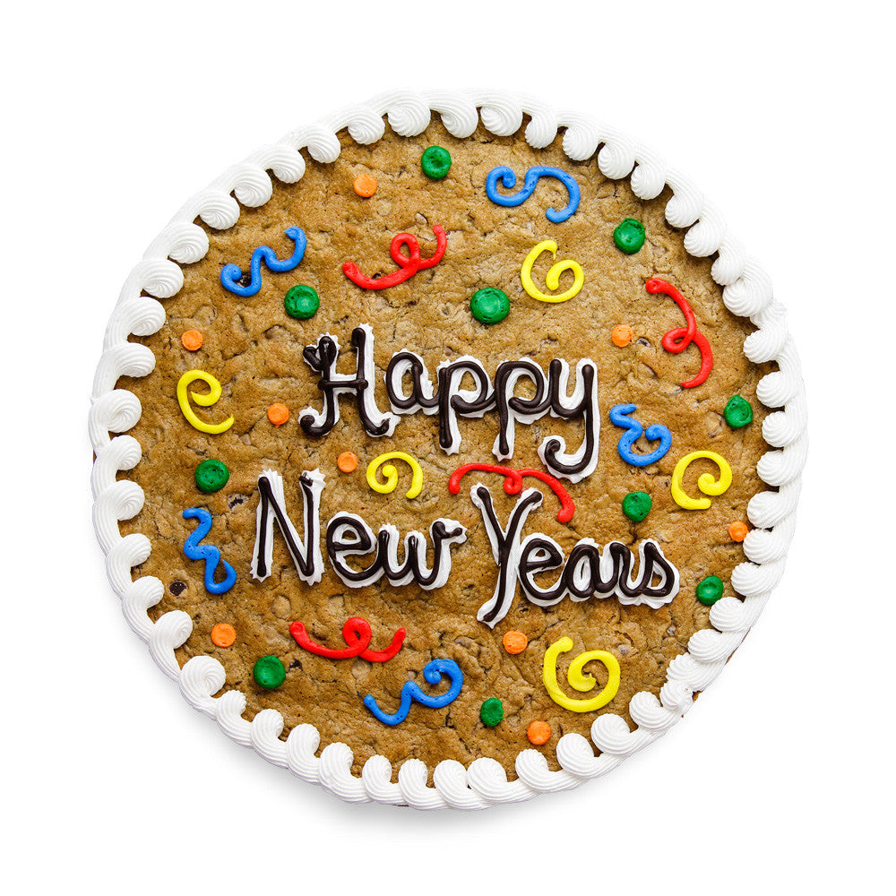New Year's Cookie Cake