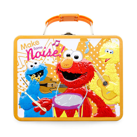 Sesame Street Elmo Tin Lunchbox with 1lb. Cookies