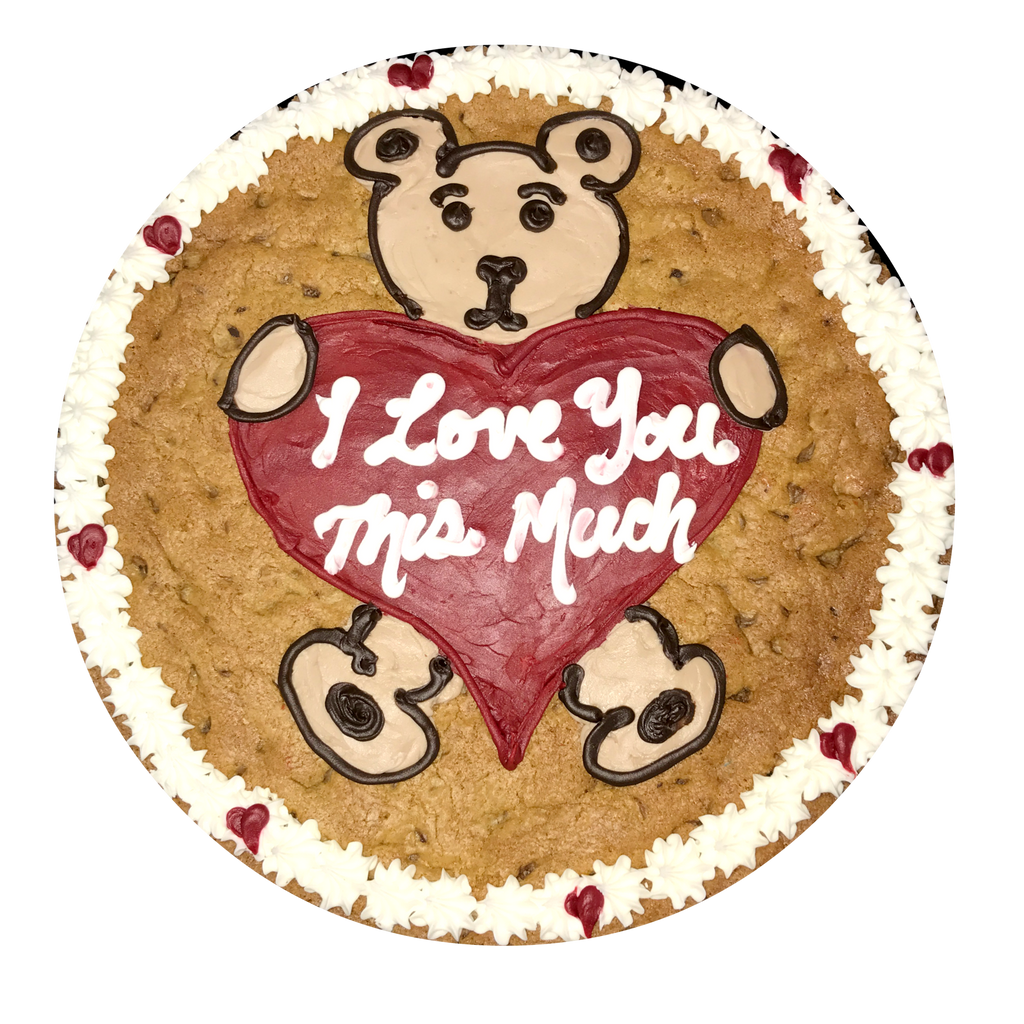 Love Bear Cookie Cake