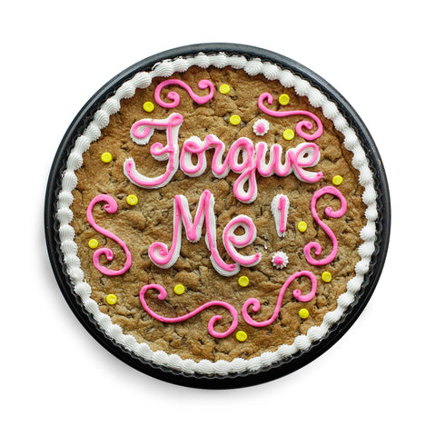 Forgive Me Custom Cookie Cake