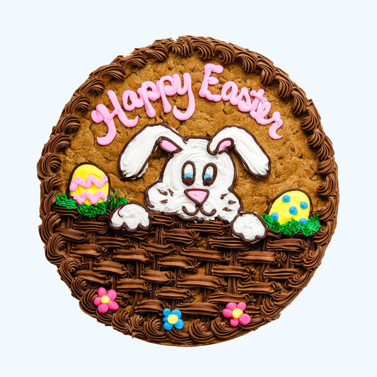 Easter Bunny Cookie Cake