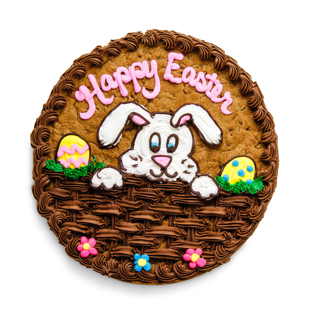 Easter Bunny Cookie Cake