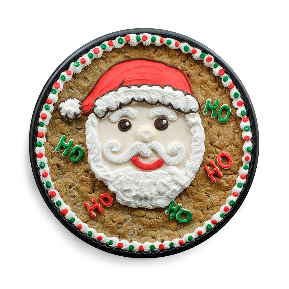 Santa Cookie Cake