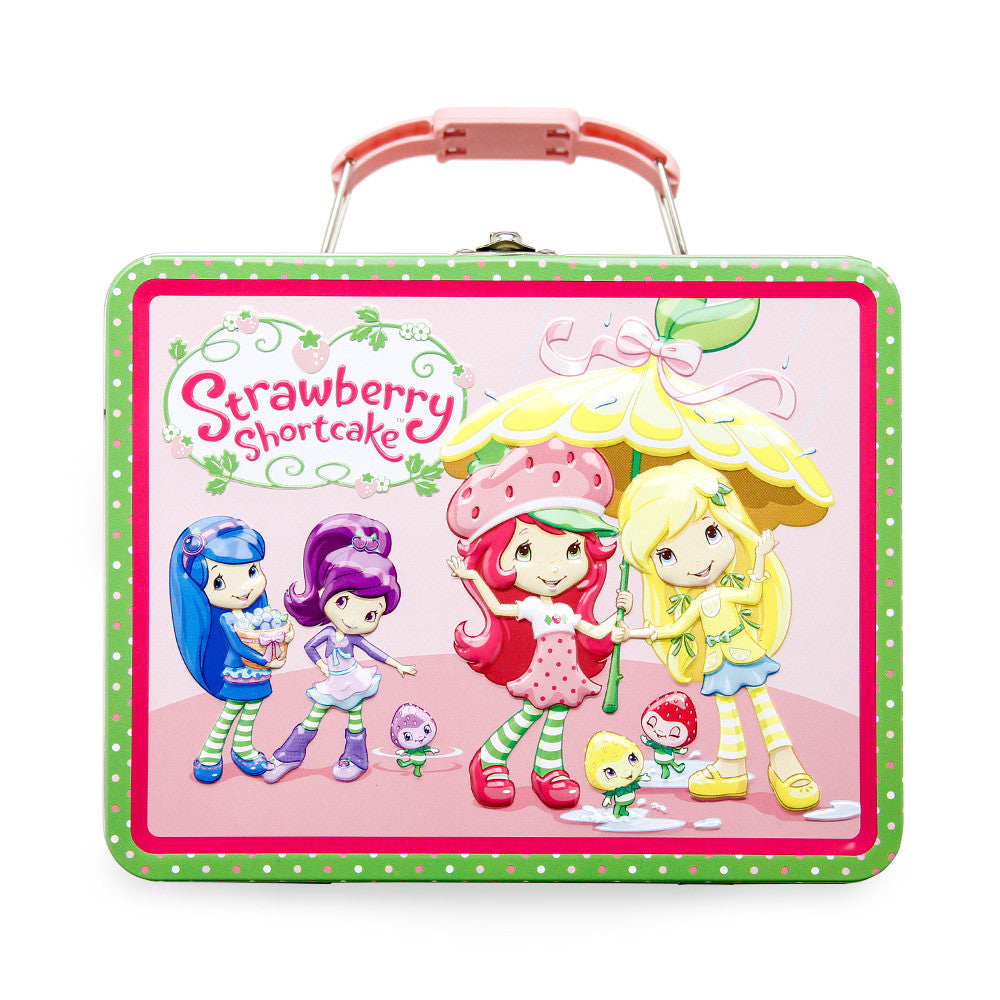 Strawberry Shortcake Tin Lunchbox with 1lb. Cookies