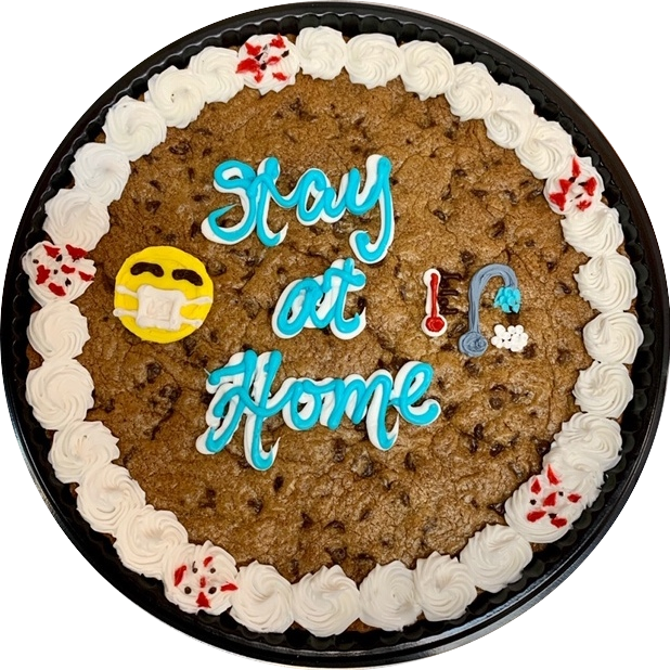 Stay at Home Cookie Cake