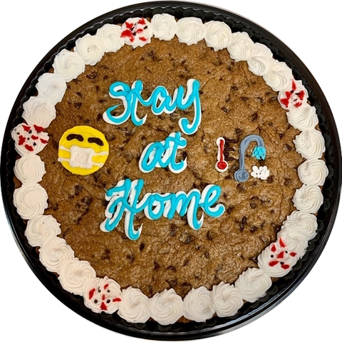 Stay at Home Cookie Cake