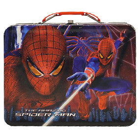 Amazing Spiderman Tin Lunchbox with 1 lb. Cookies