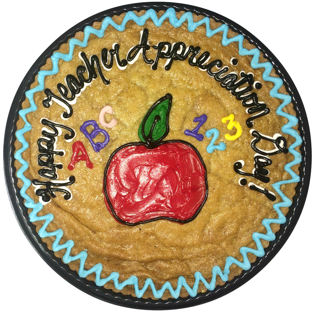 Teacher Appreciation Cookie Cake